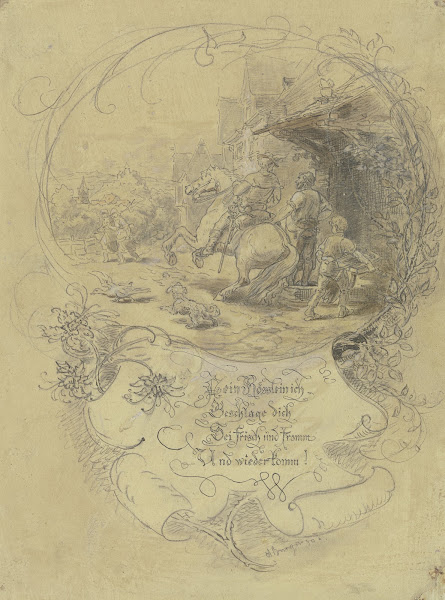 In front of the blacksmiths 1880