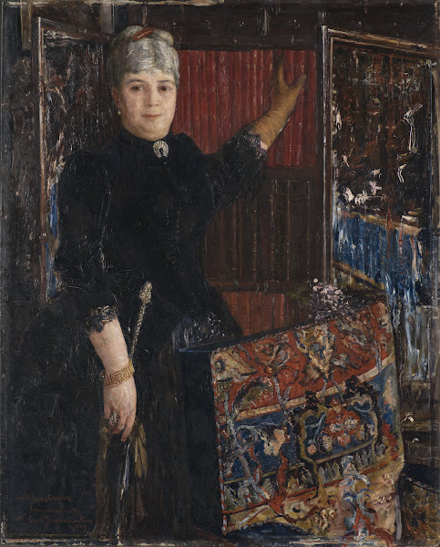 Mrs Caroline Schloss 1885