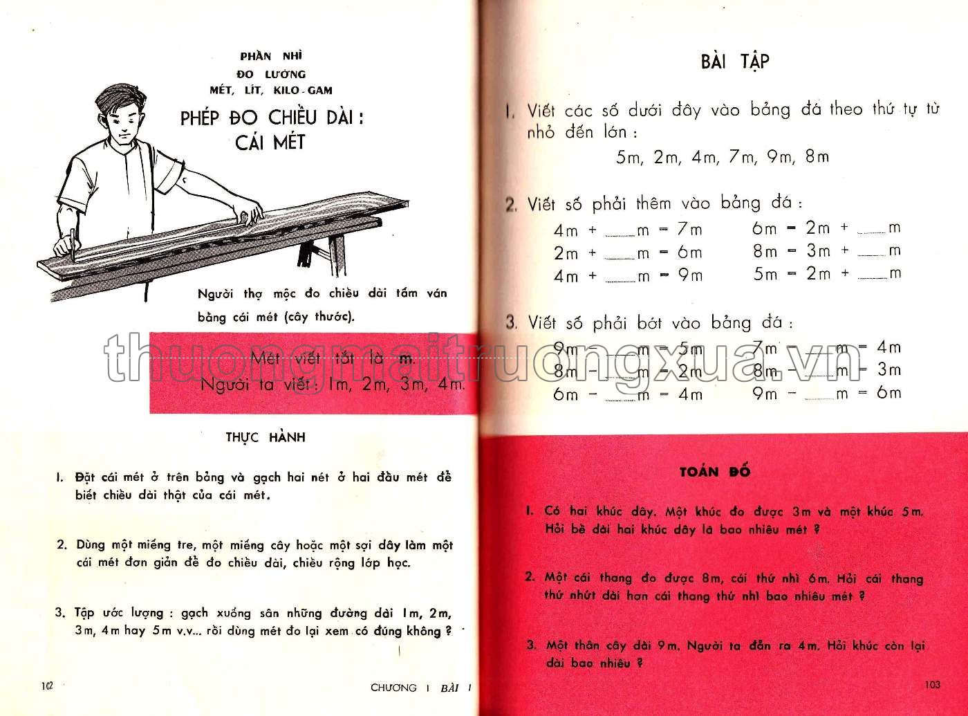 Em học toán lớp tư (1965) - Trang 52