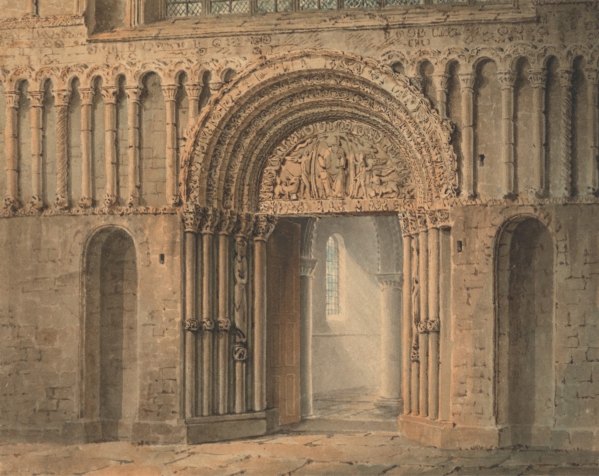 The West Door Rochester Cathedral Kent