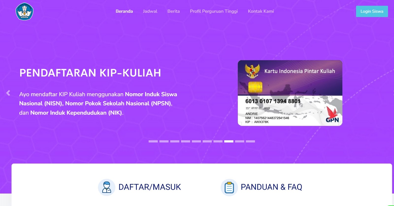 Jadwal Pendaftaran Kip Kuliah Tahun 2023