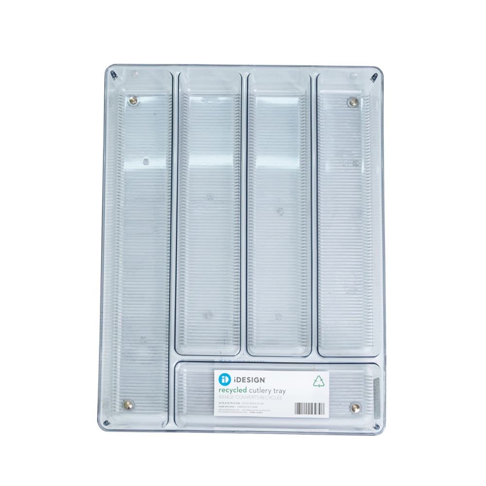 Organizador para cubiertos de plástico reciclado iDesign™
