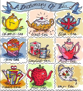 BT C1254 A Dictionary Of Tea