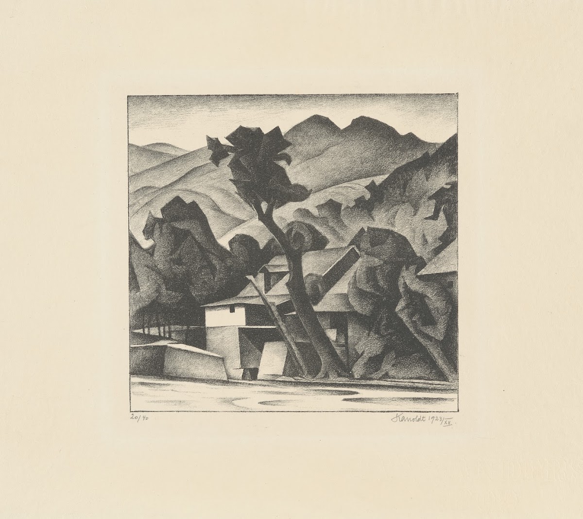 Die Mühle 1923