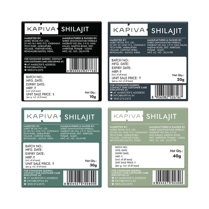 Kapiva Himalayan Shilajit Resin