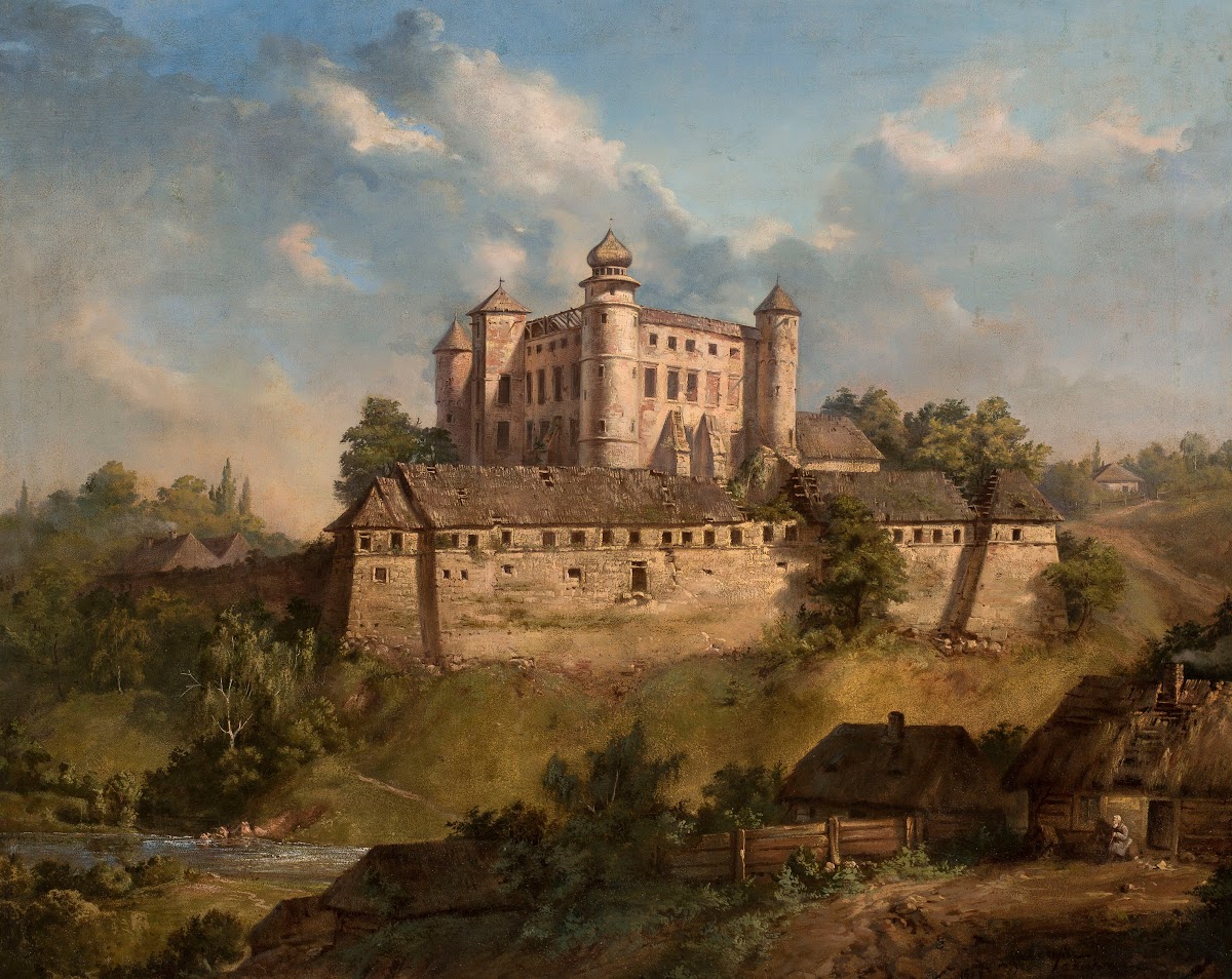 Castle in Wiśnicz 1857