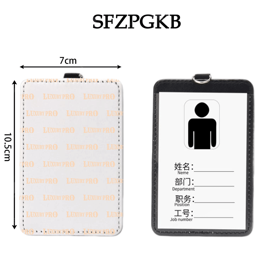Leather ID Card Holder