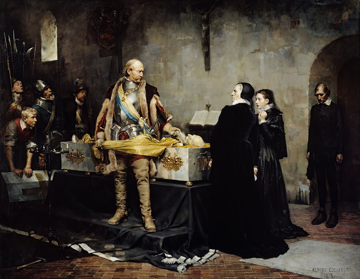 Duke Karl Insulting The Corpse Of Klaus Fleming 1878