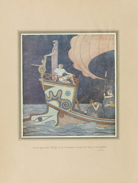 Jason appointed Tiphys to be helmsman because he was a star gazer 1919