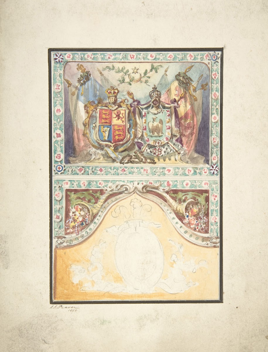 Design for a Coat of Arms 1858