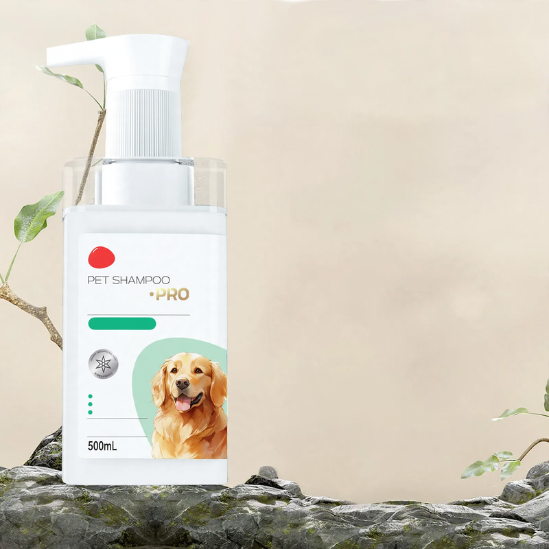 Dog shampoo for white and light coat colors