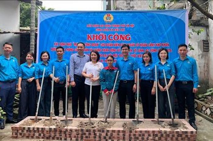 Xây dựng 'Mái ấm công đoàn' cho người có hoàn cảnh khó khăn - Đài Phát thanh và truyền hình Hà Nội