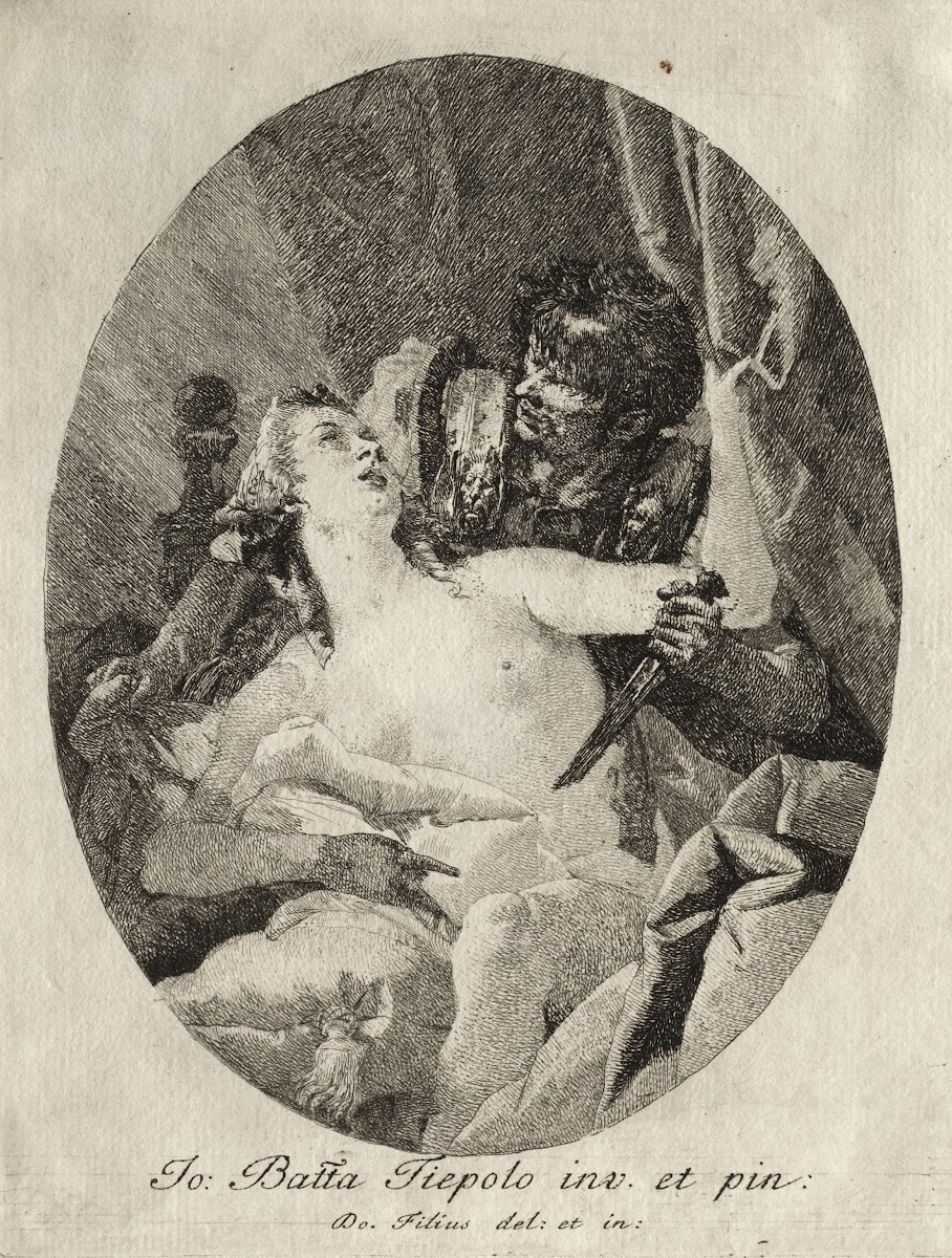 Tarquin and Lucretia late 1700s