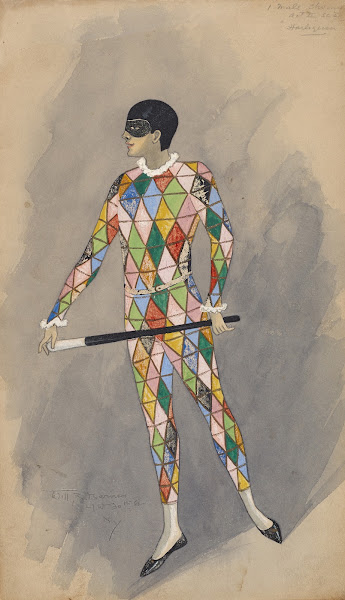 1 Male Chorus Act II Sc I Harlequin 1910
