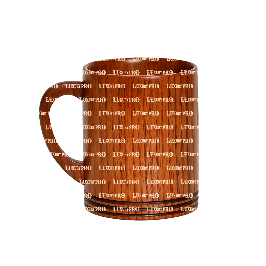 Wooden Three-Line Mug