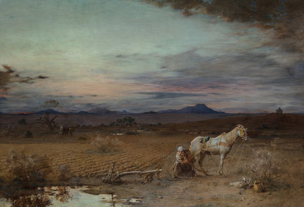 Soir dhiver Maroc 1869