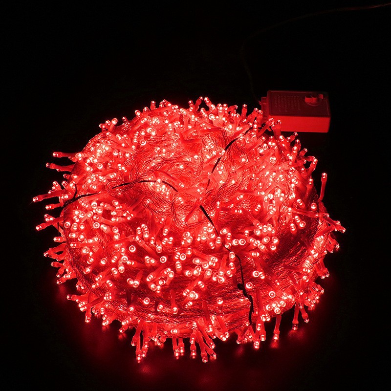 LED light strand for indoor and outdoor use
