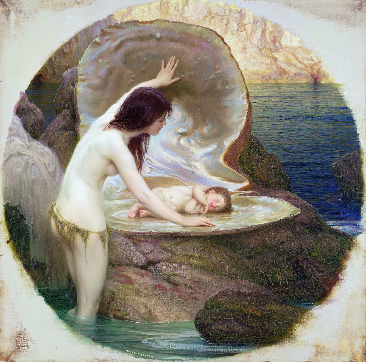A Water Baby Circa 1900