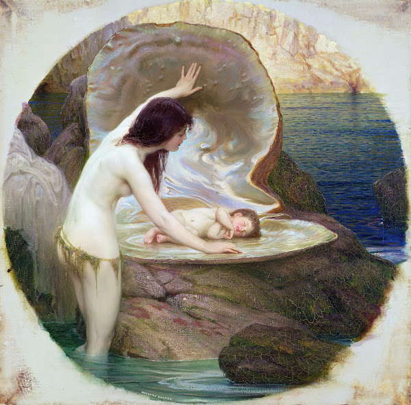 A Water Baby Circa 1900