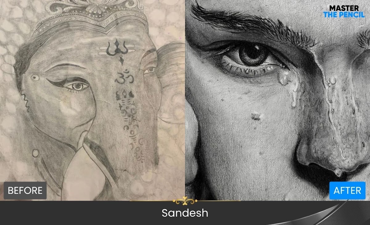 Student Before & After — Mahima