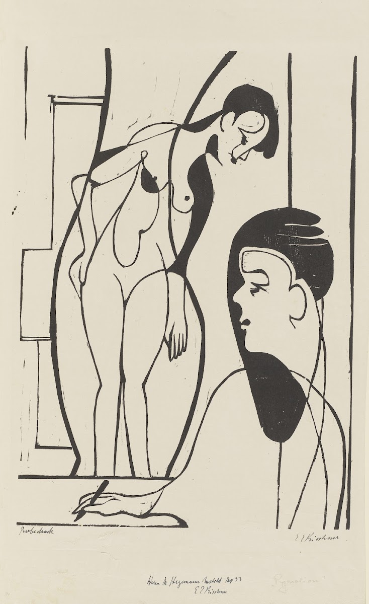 Künstler und Modell 1933