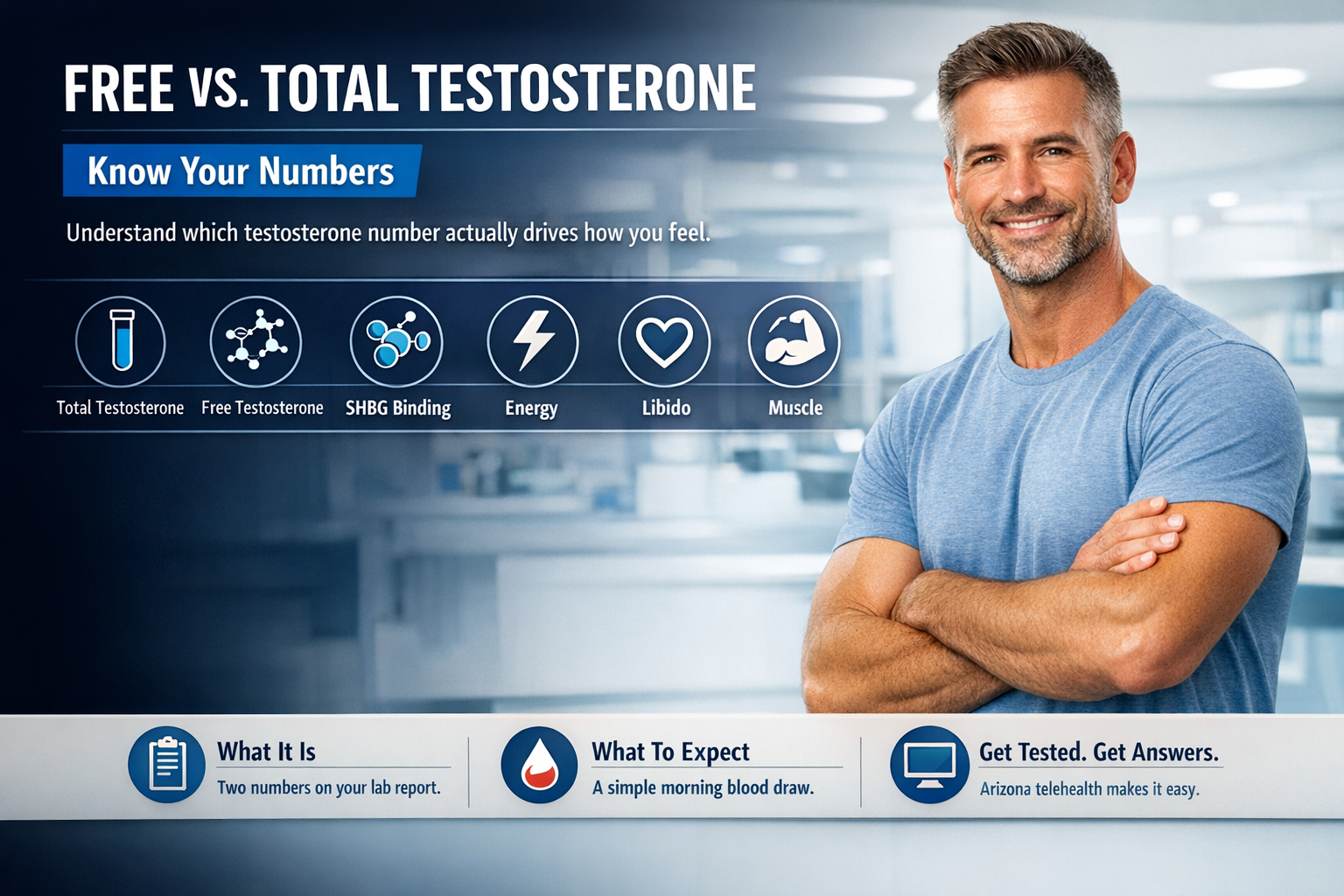 Free vs. Total Testosterone: What's the Difference?
