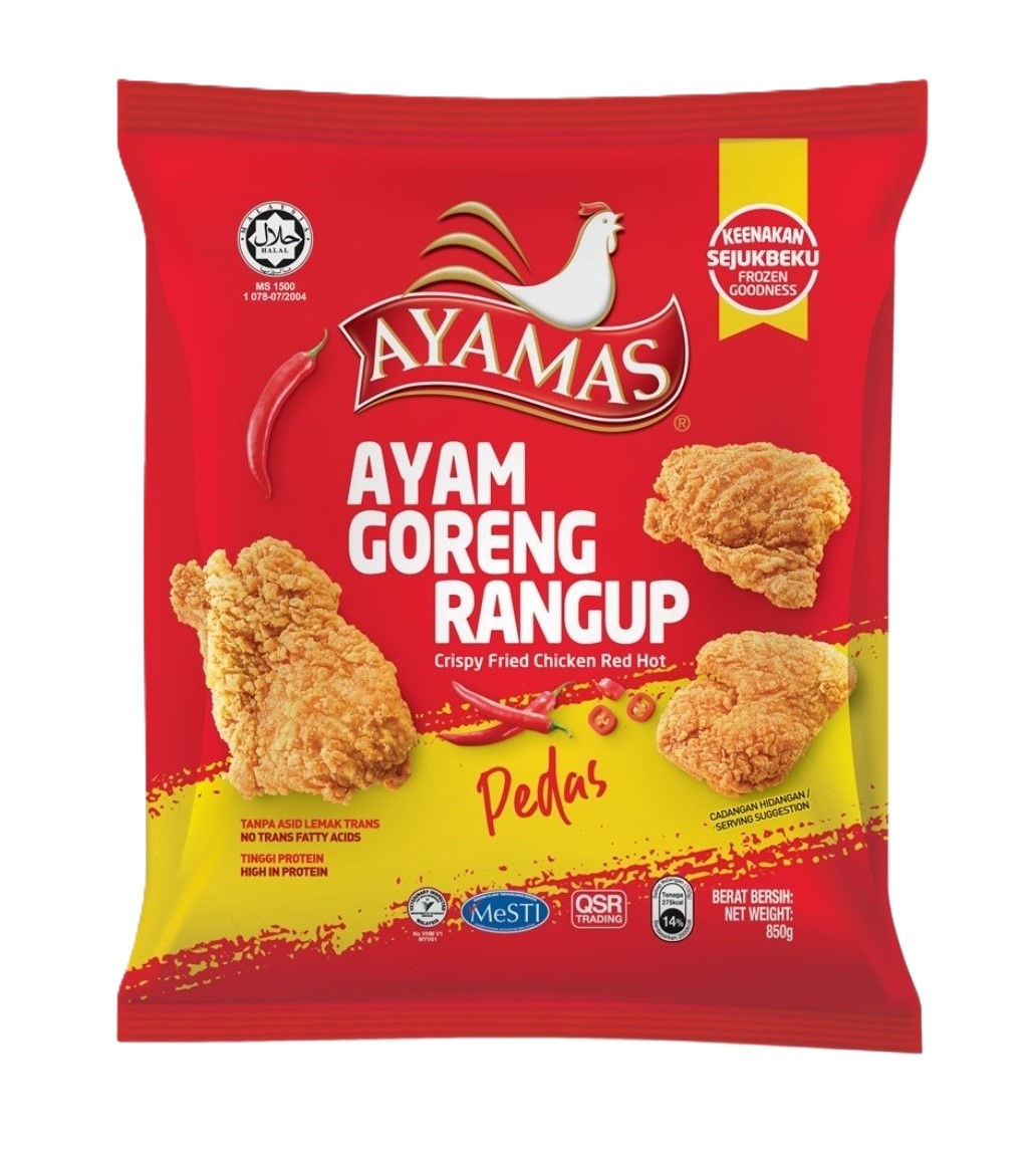 Ayamas Crispy Fried Chicken Red Hot 850G