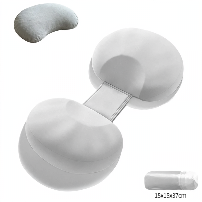 Pregnancy pillow with memory foam