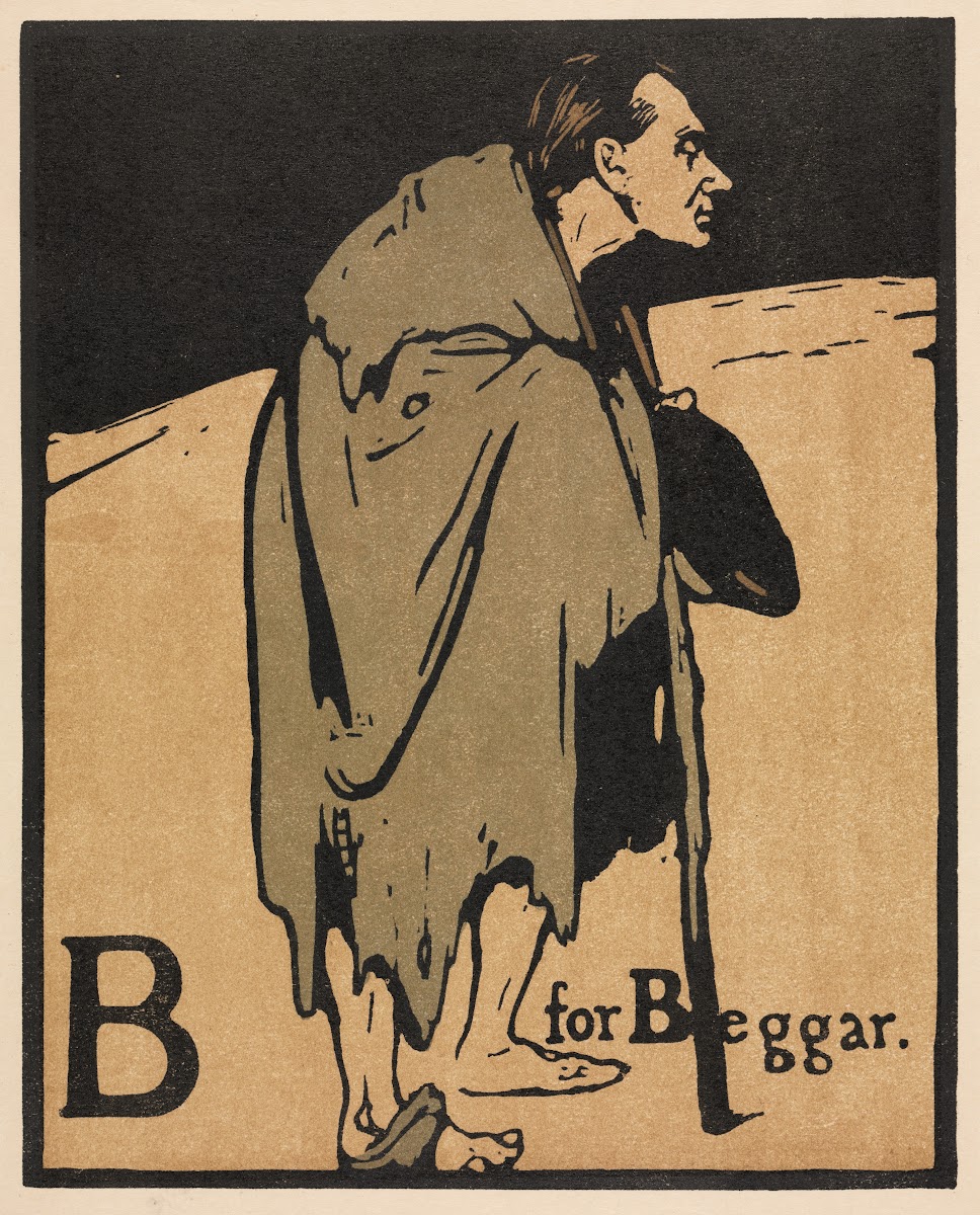 An Alphabet B is for Beggar 1897