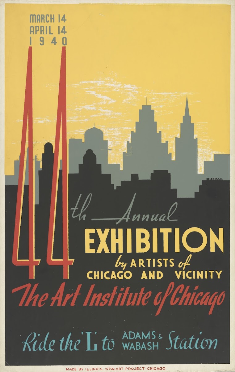 44th annual exhibition by artists of Chicago and vicinity 1940