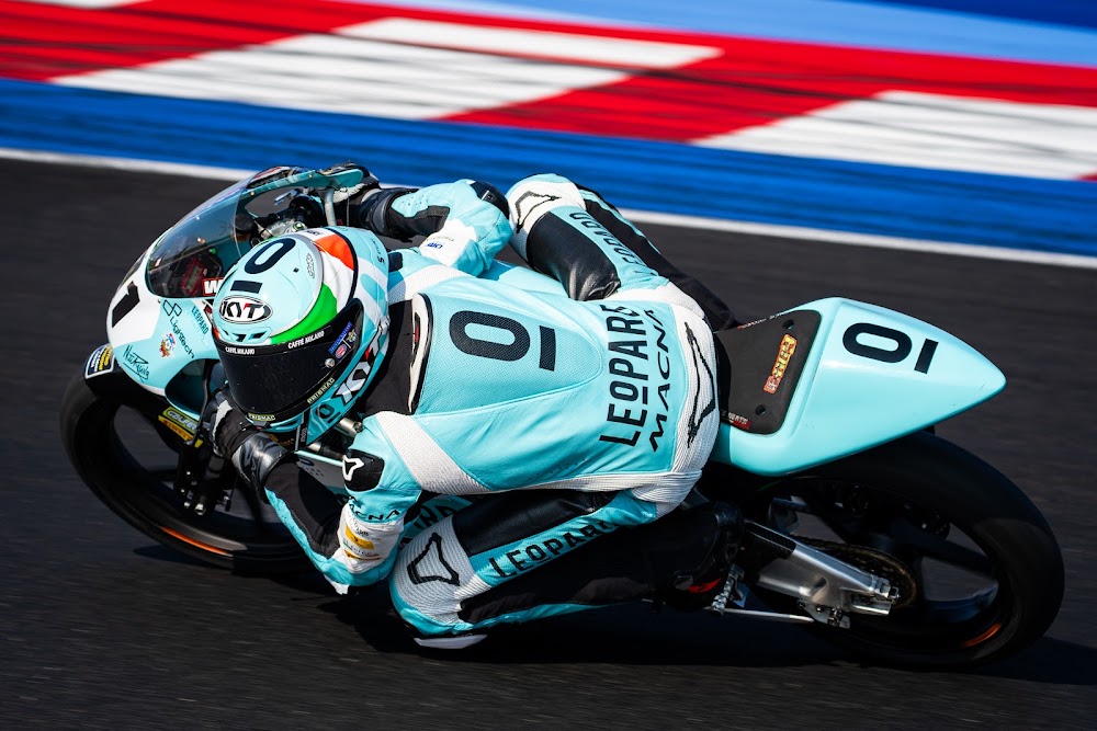 Edoardo Savino a Misano, Moto4 European Cup 2026