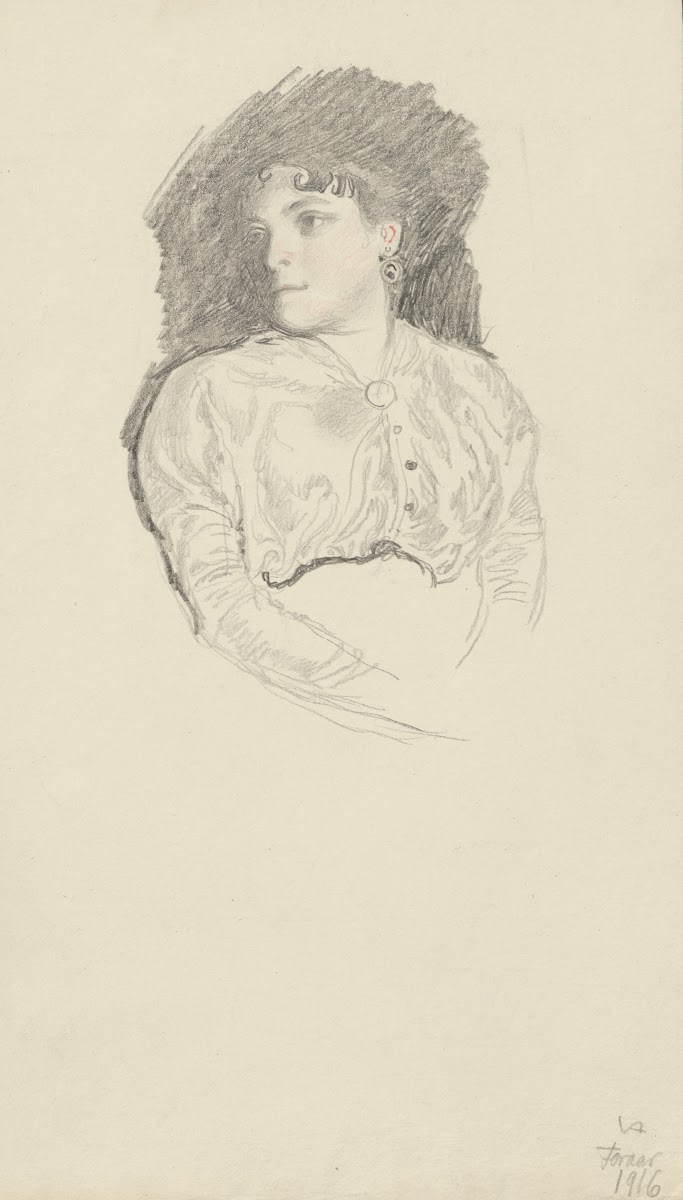 Portrait of a young woman 1916