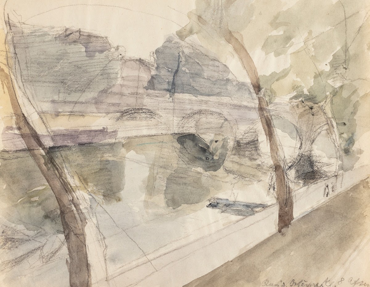 Motif from the Seine Paris 20th century