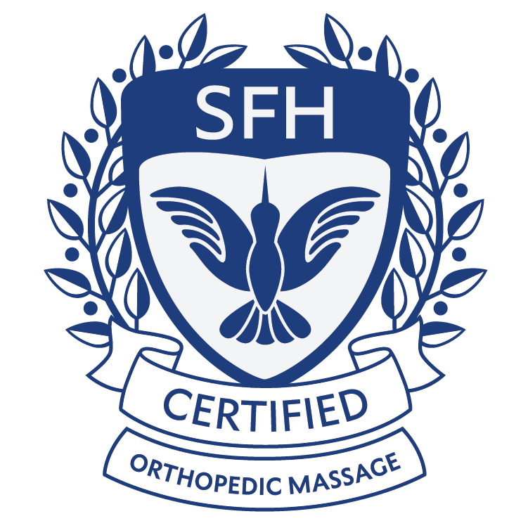 SFH Certified Orthopedic Massage emblem