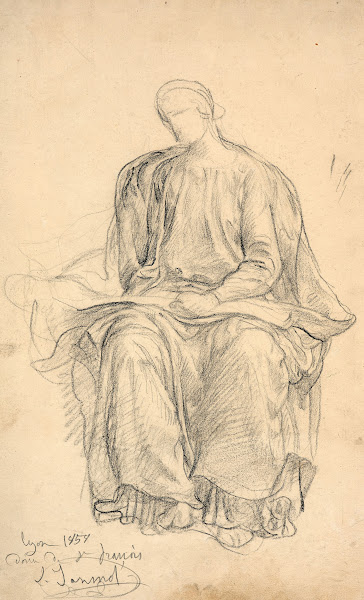 Study of an evangelist 1859