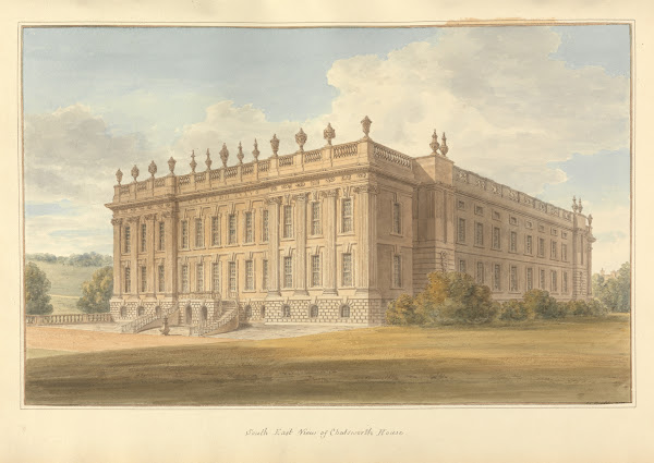 South East View of Chatsworth House 1812