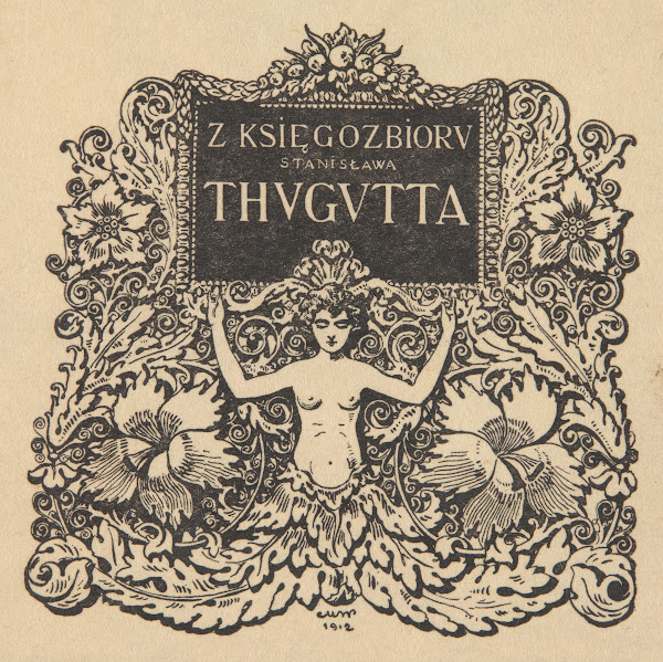 Ekslibris Stanisława Thugutta 1873 1941 1912
