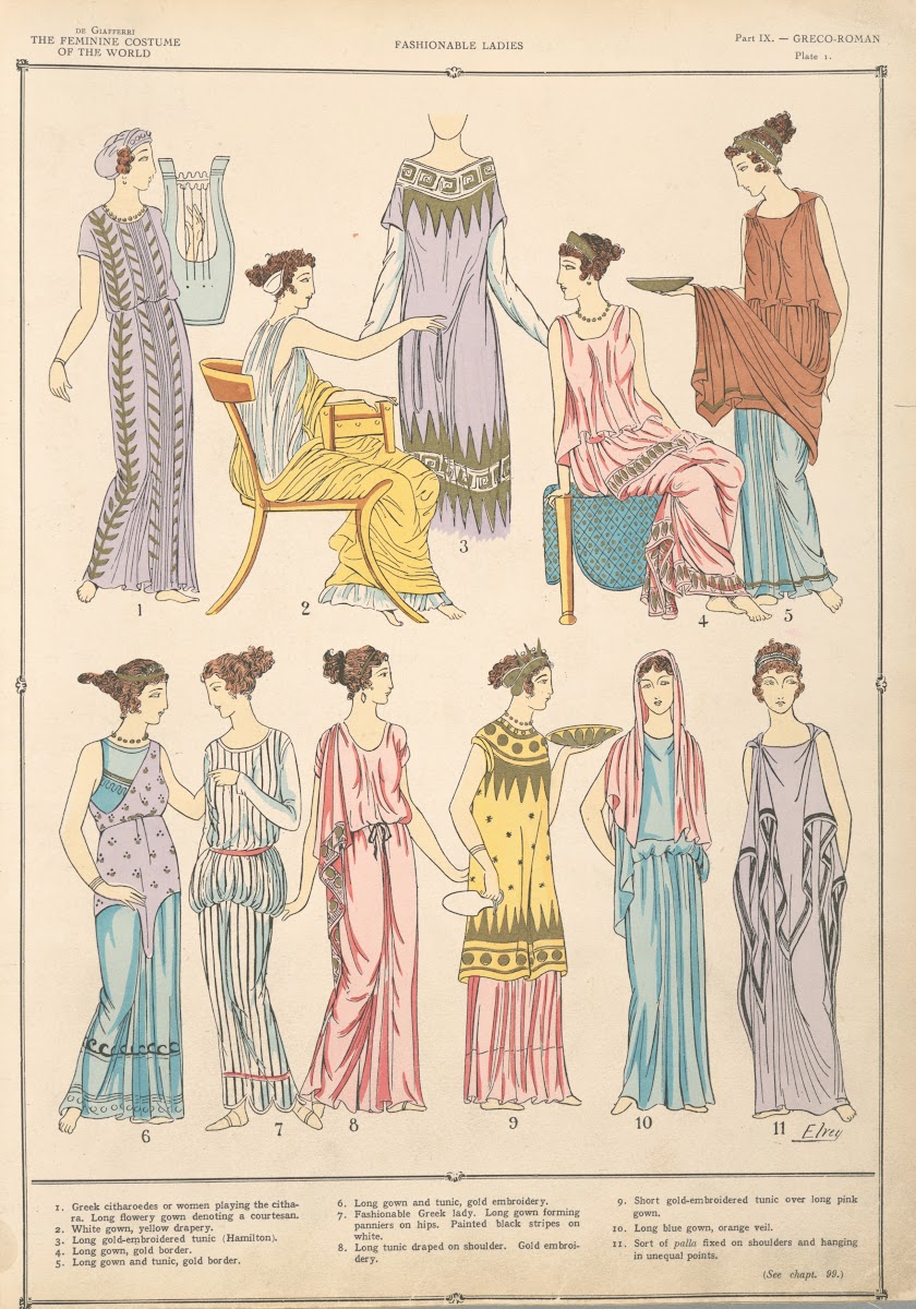 Greco Roman  Fashionable ladies 1926 1927