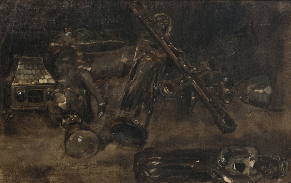 Church Plate and Images Study for Waldemar Atterdag Holding Visby to Ransom 1882