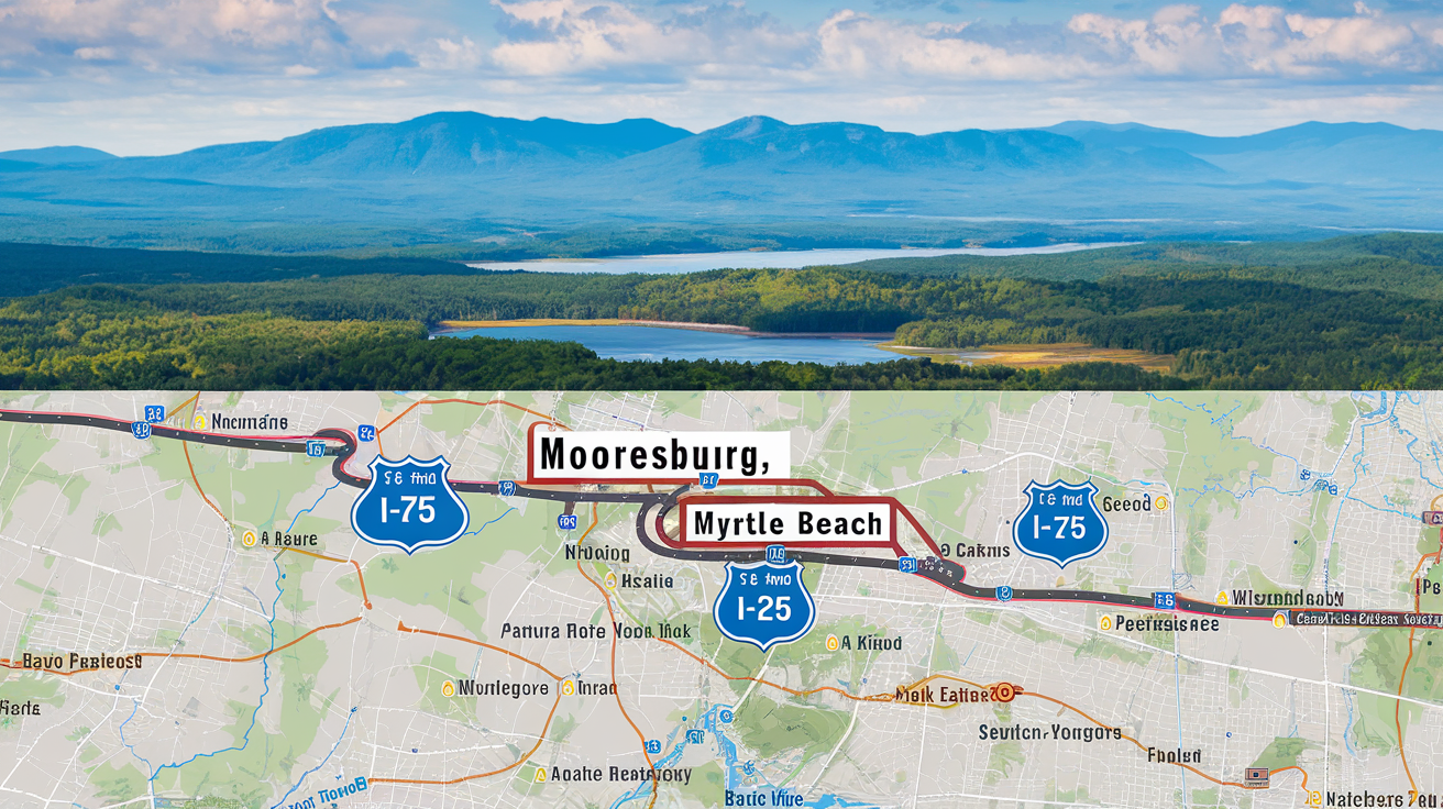 Distance and Travel Tips: Mooresburg, TN to Myrtle Beach, SC