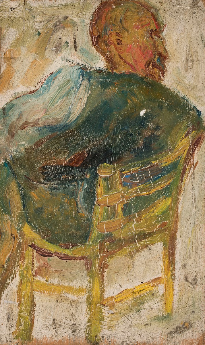 Sketch of a male figure 1920