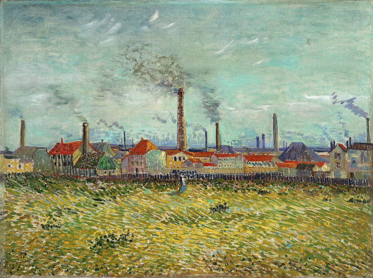 Factories at Clichy 1887