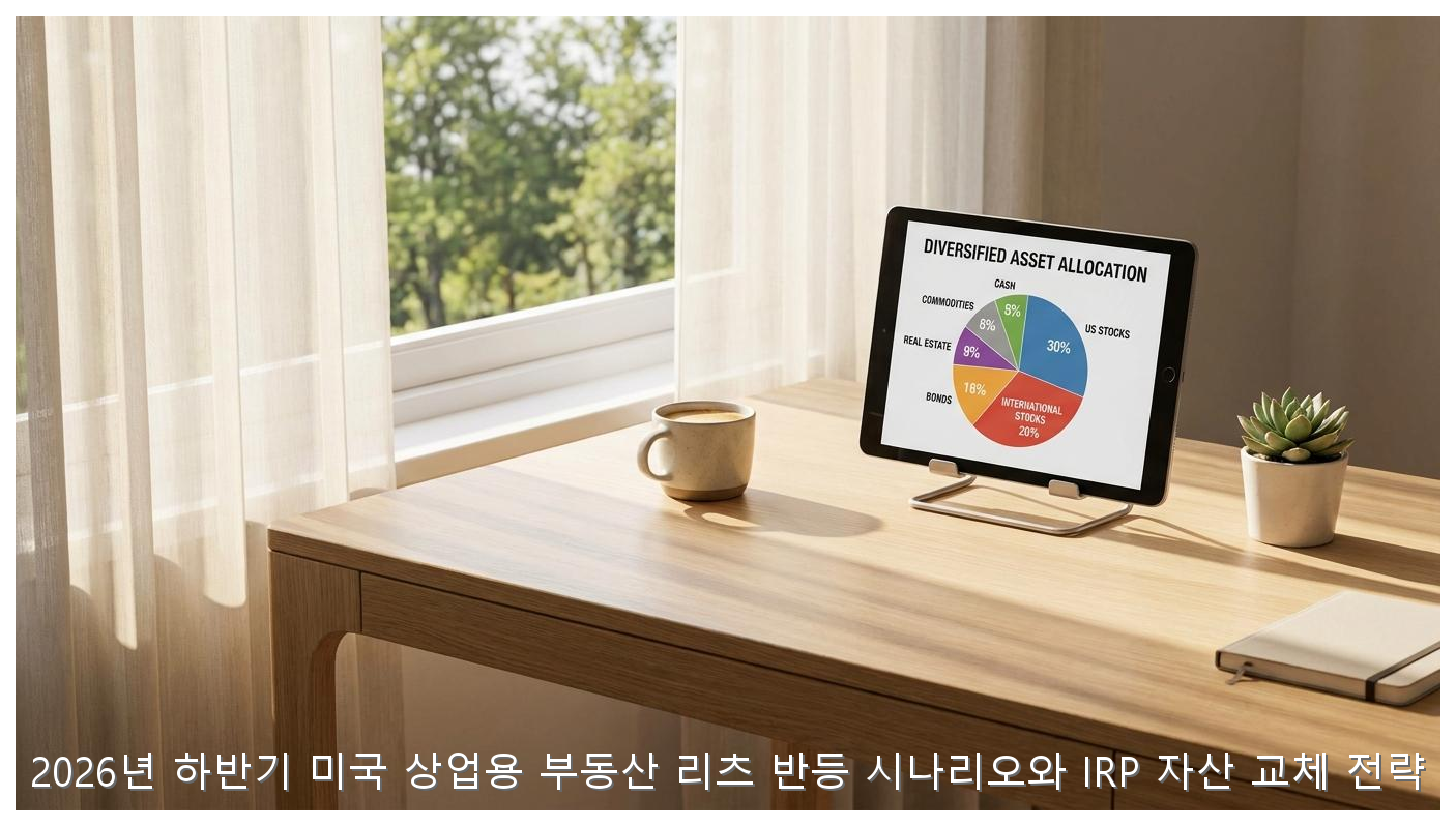 2026년 하반기 미국 상업용 부동산 리츠 반등 시나리오와 IRP 자산 교체 전략 핵심 안내 및 분석 인포그래픽 (8)