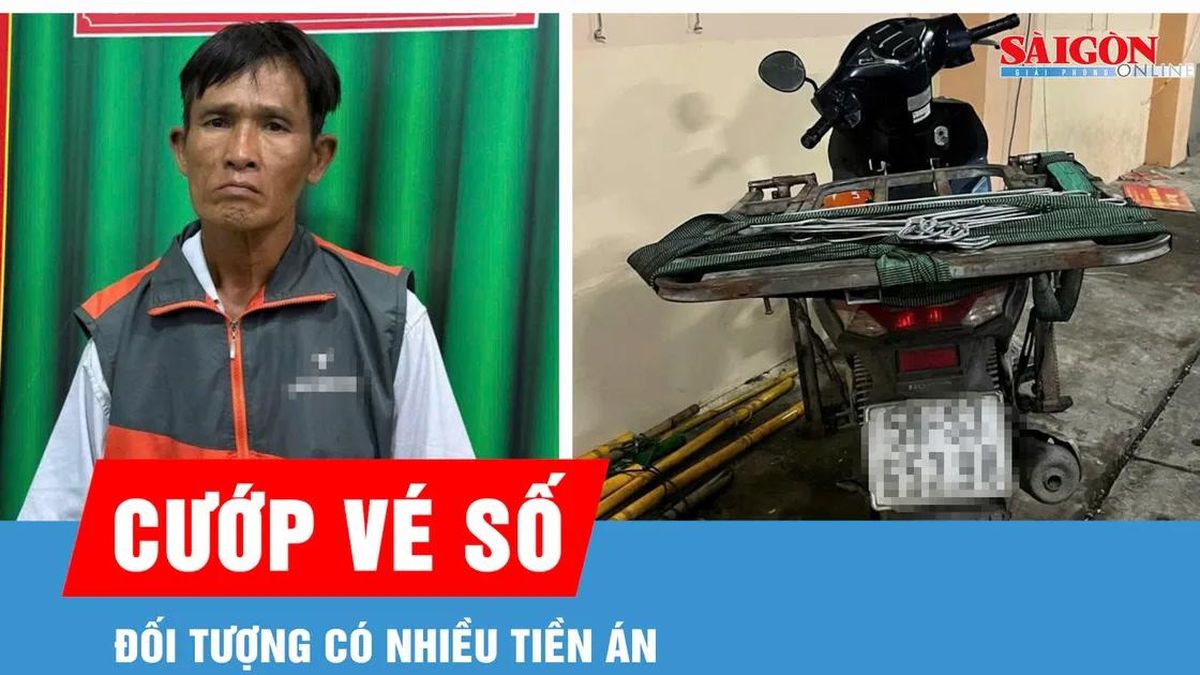 Bắt đối tượng có nhiều tiền án, cướp vé số của phụ nữ lớn tuổi - Báo Sài Gòn Giải Phóng