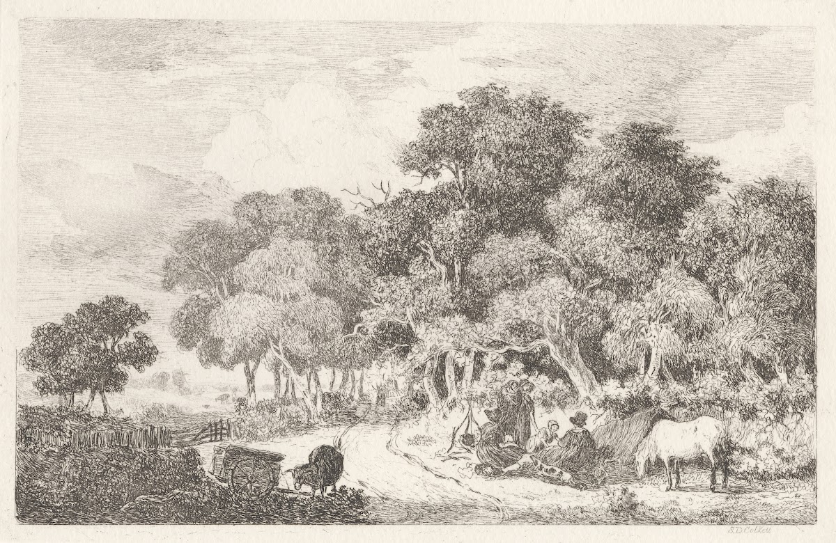 The Gipsy Encampment 1830