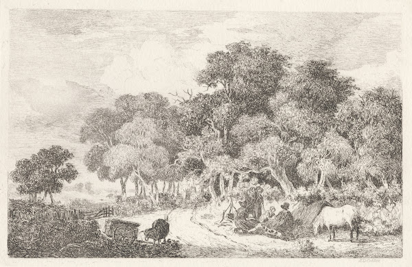 The Gipsy Encampment 1830