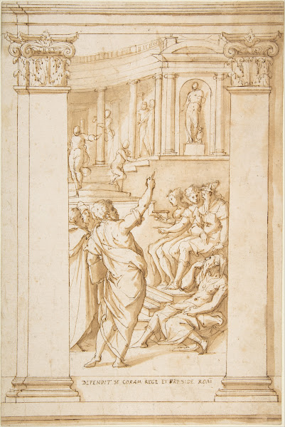 Saint Paul Speaking before King Agrippa Acts 26 1573