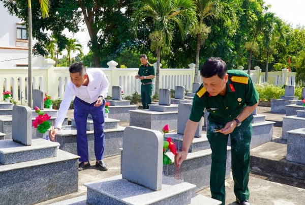 PVSM Khởi xướng Hành trình Tri ân và Khát vọng tại xã Vạn Tường nhân dịp 27/7
