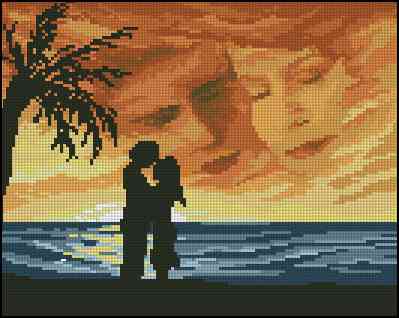 CMP 270036 Couple At Sunset