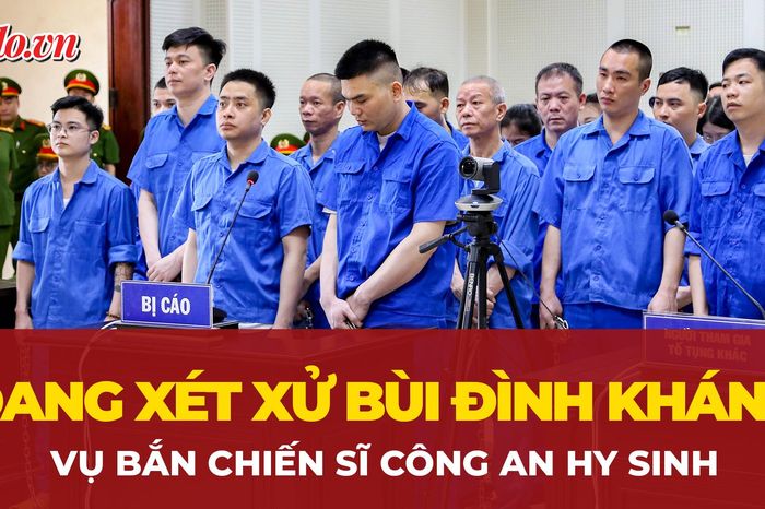 Đang xét xử Bùi Đình Khánh cùng đồng phạm bắn tử vong cán bộ công an - Báo Pháp Luật TP.HCM